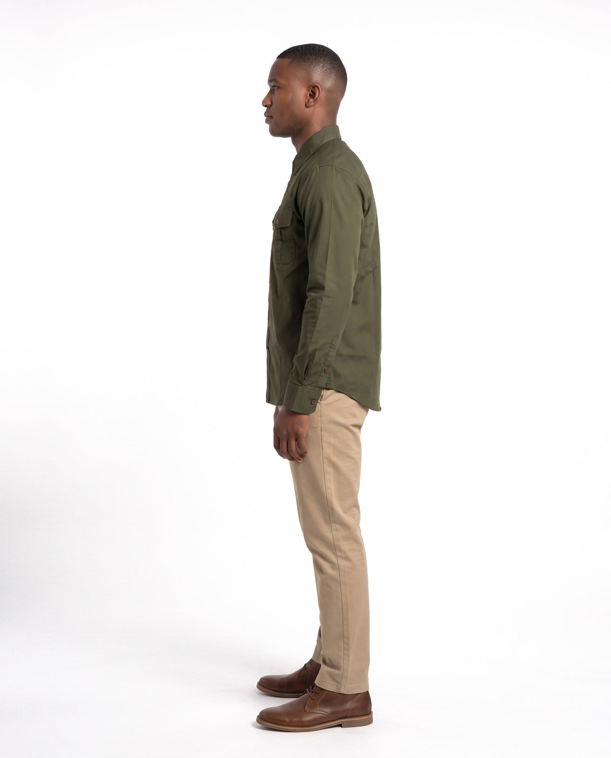 Men's Formal Shirt – Olive