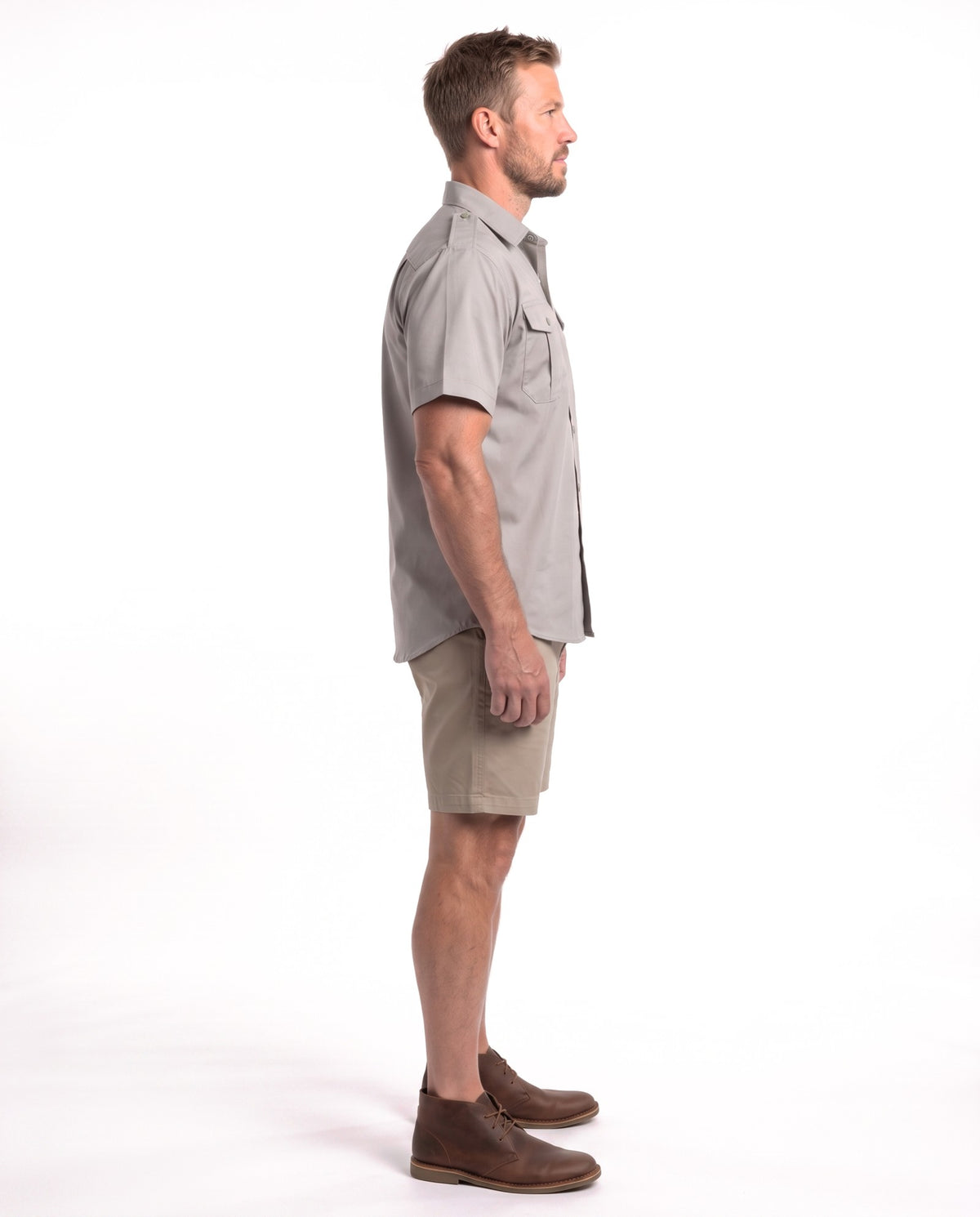 Bush Shirt – Short Sleeve, Full Button