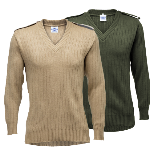 Jersey v-neck Long Sleeves