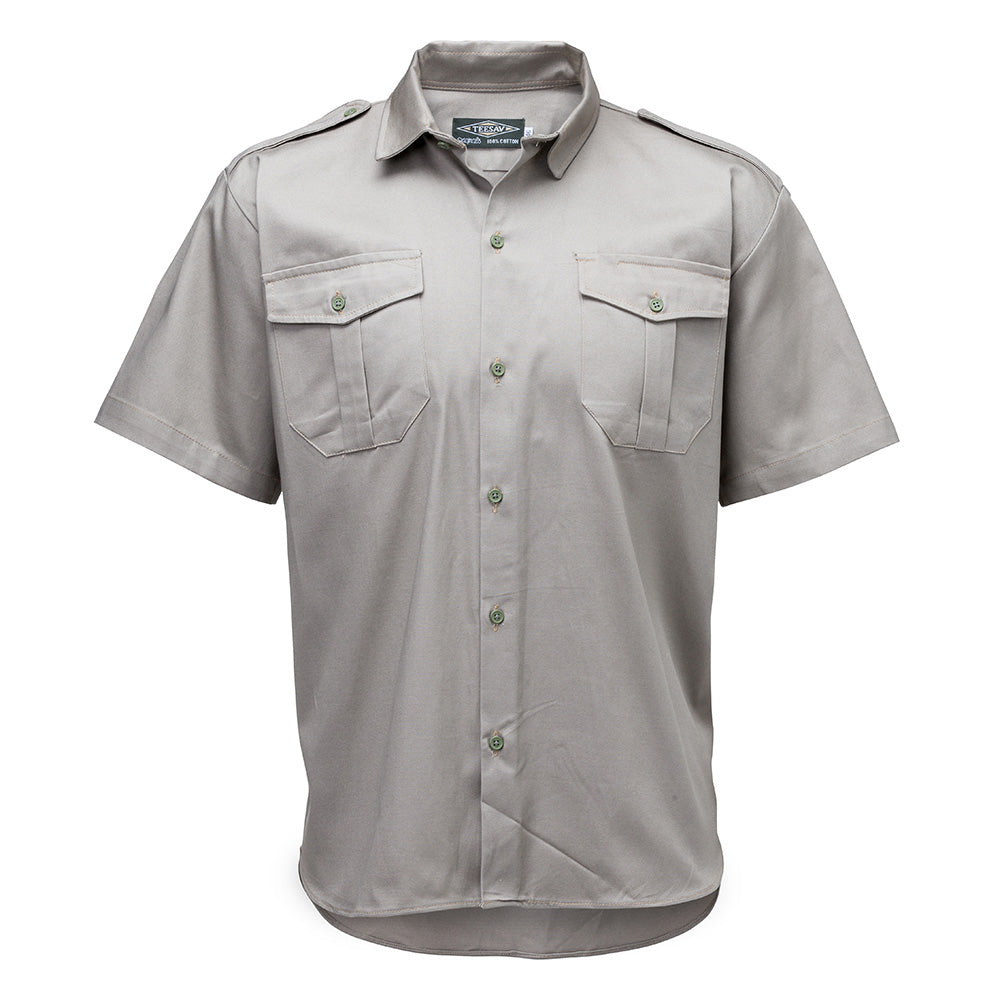 Short Sleeve Full Button Shirt – Teesav