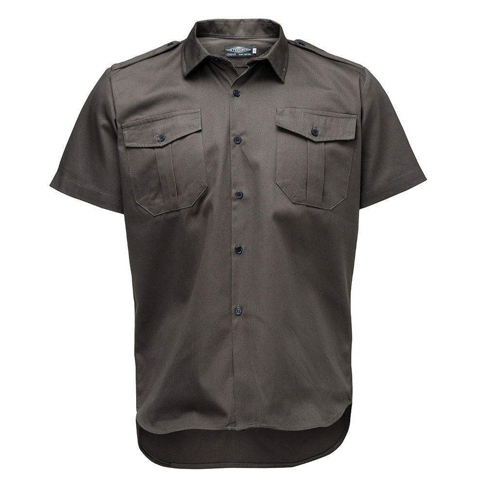 Short Sleeve Full Button Shirt – Teesav