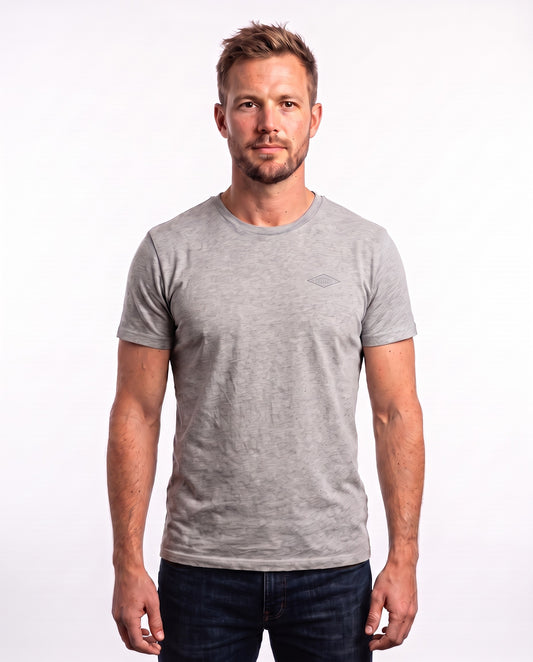 Men's Basic Tee – Grey Melange