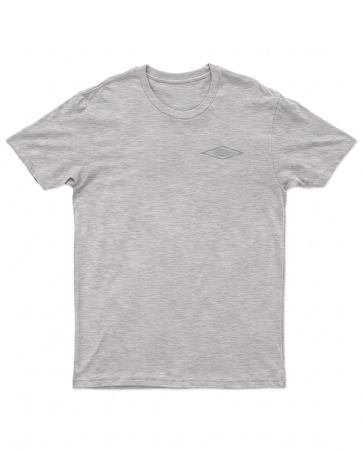 Men's Basic Tee – Grey Melange