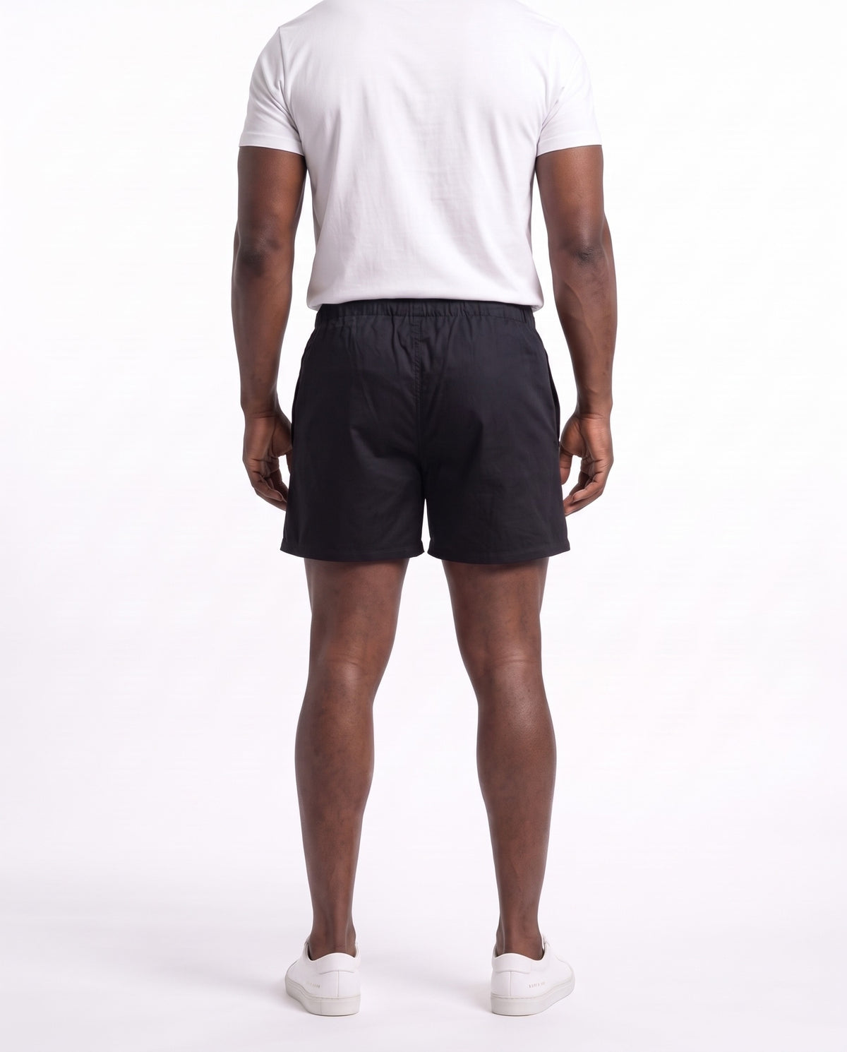 Men's Brushed Cotton Boxer – Black