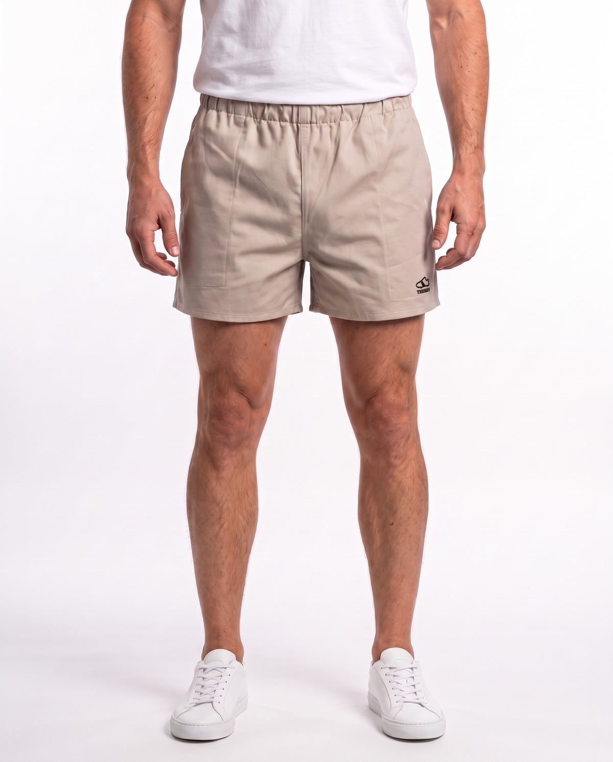 Men's Brushed Cotton Boxer – Khaki