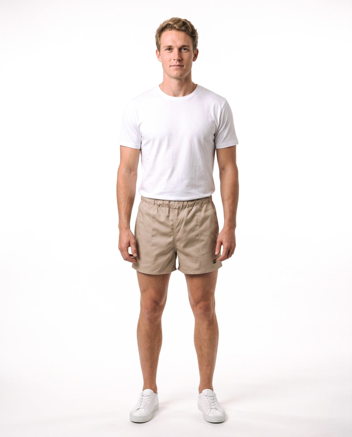 Men's Brushed Cotton Boxer – Khaki