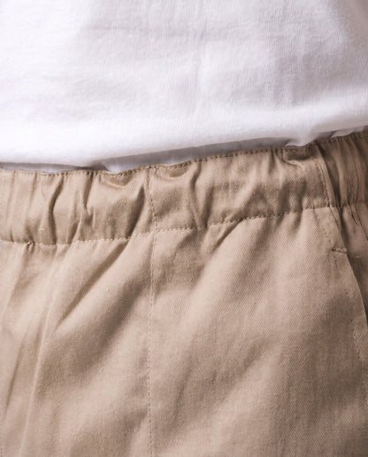 Men's Brushed Cotton Boxer – Khaki