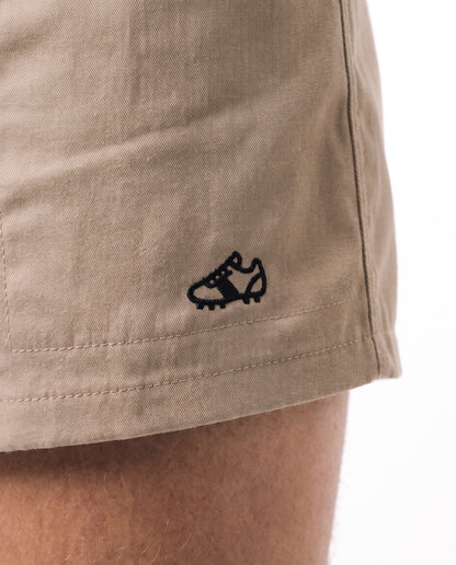 Men's Brushed Cotton Boxer – Khaki