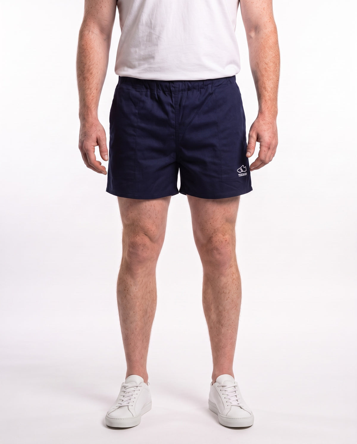 Men's Brushed Cotton Boxer – Navy
