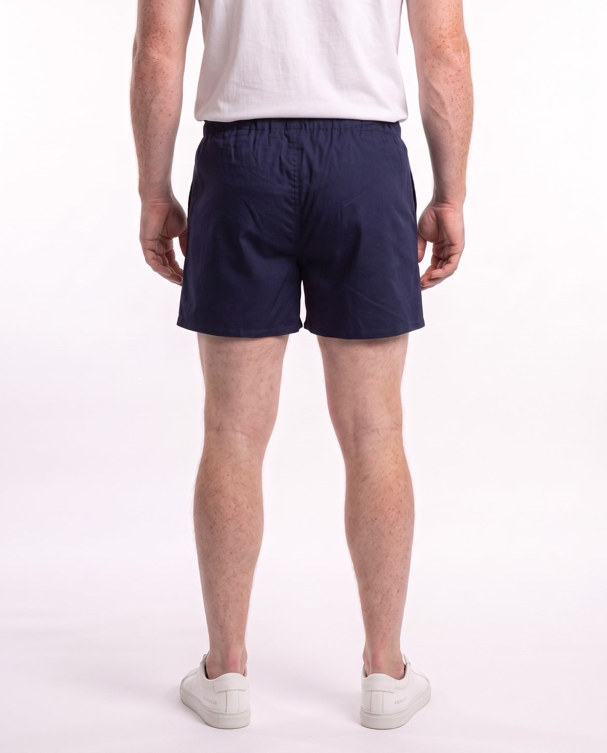 Men's Brushed Cotton Boxer – Navy