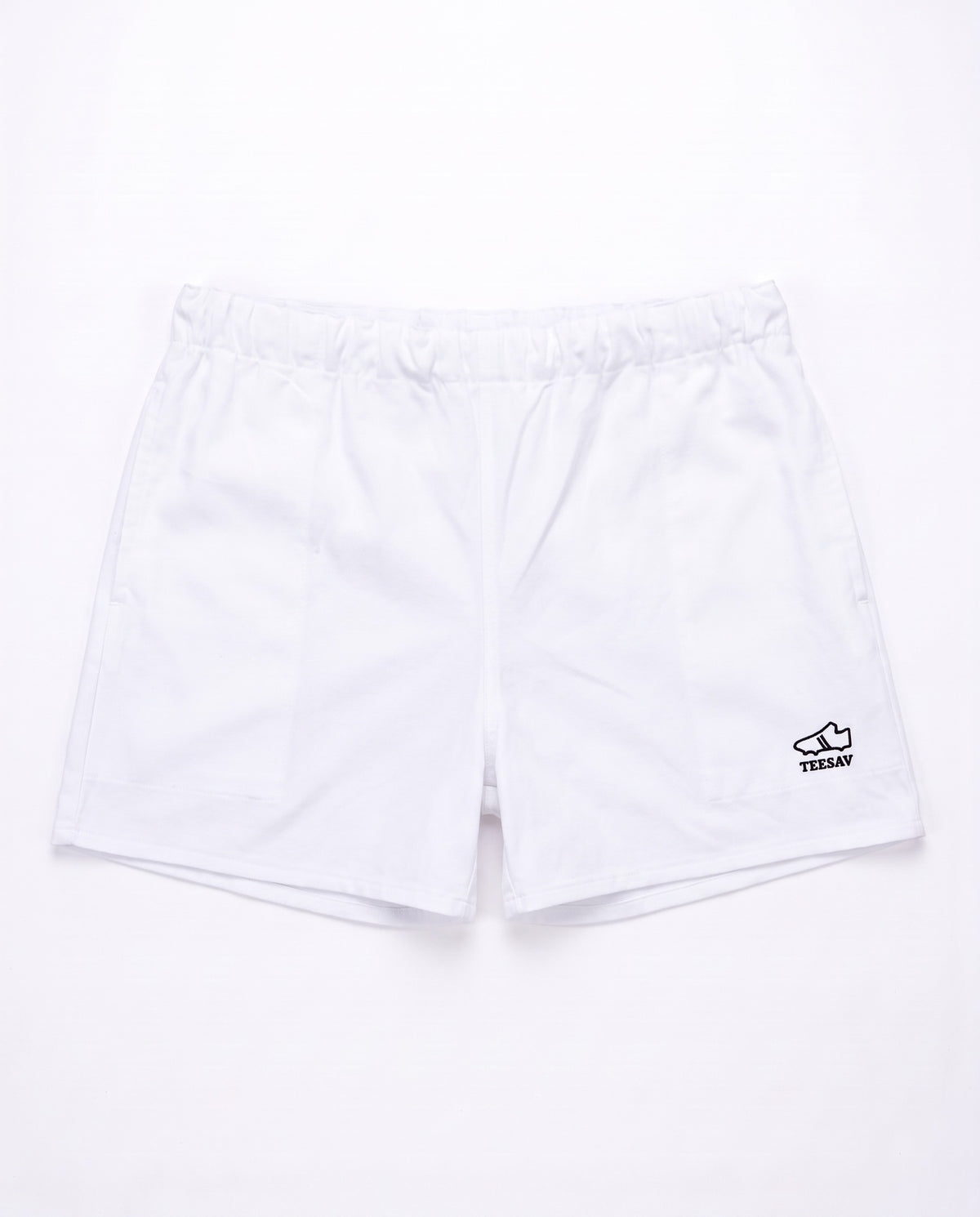 Men's Brushed Cotton Boxer White – product shot