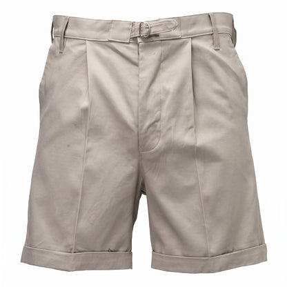 1005 Bush Shorts – Button Fly, Single Pleat