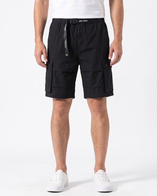 Men's Cargo Shorts – Black