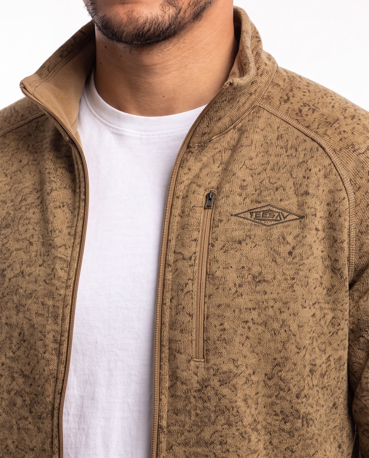 Men's Fleece Jacket – Brown