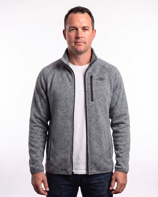 Men's Fleece Jacket – Grey