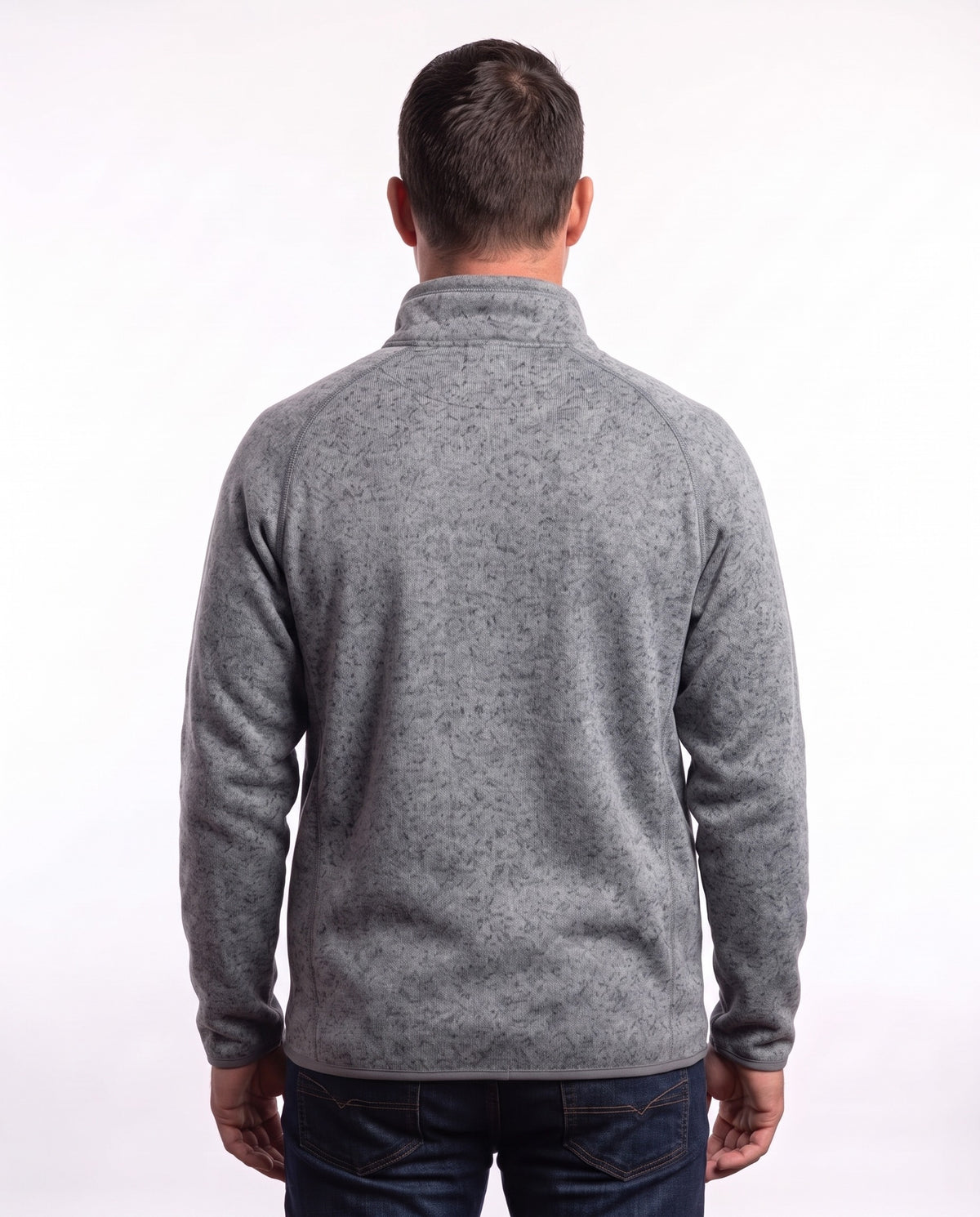 Men's Fleece Jacket – Grey