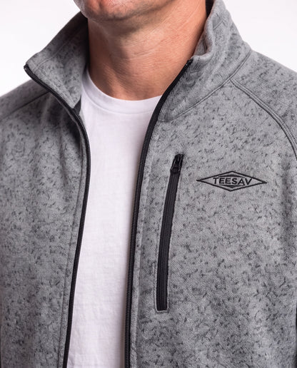 Men's Fleece Jacket – Grey