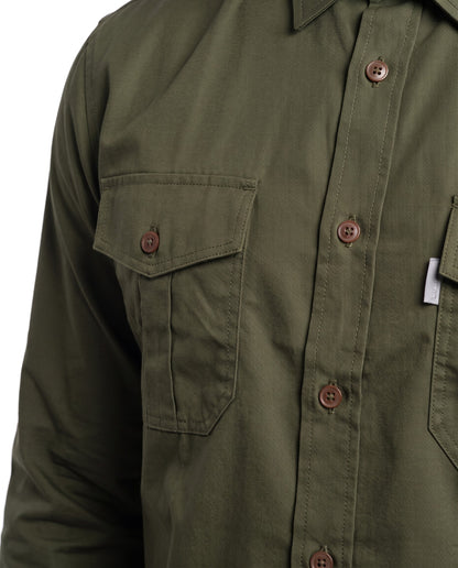 Men's Formal Shirt – Olive