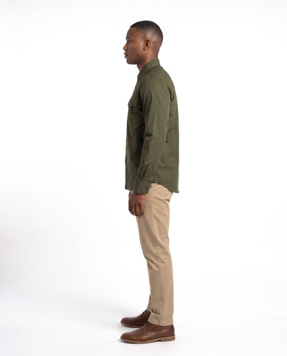 Men's Formal Shirt – Olive