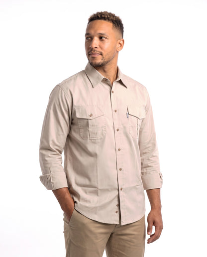 Men's Formal Shirt – Stone