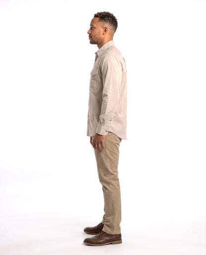 Men's Formal Shirt – Stone