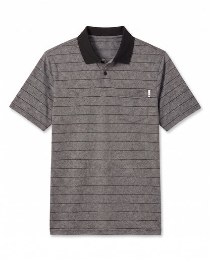 Men's Golfer – Charcoal & Burgundy