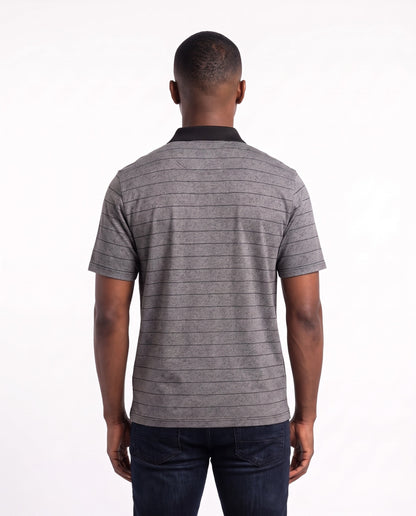 Men's Golfer – Charcoal & Burgundy