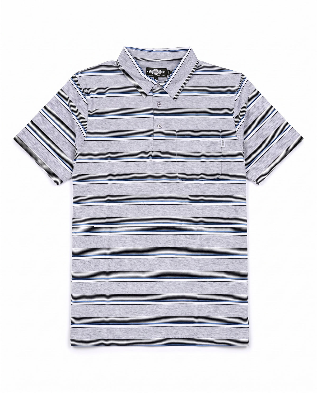 Men's Golfer – Grey Melange