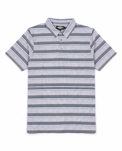 Men's Golfer – Grey Melange