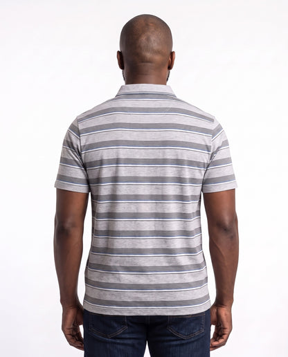 Men's Golfer – Grey Melange