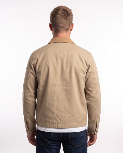 Men's Harrington Jacket – Stone