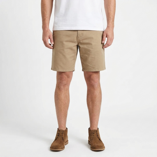 Flat Front Chino Short