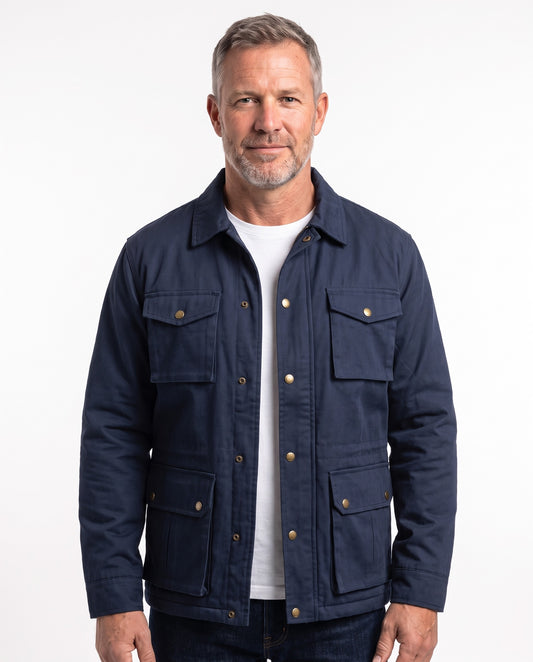 Men's Parker Jacket – Navy