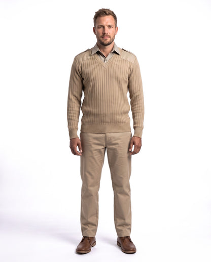 Bush Jersey – V-Neck Knit