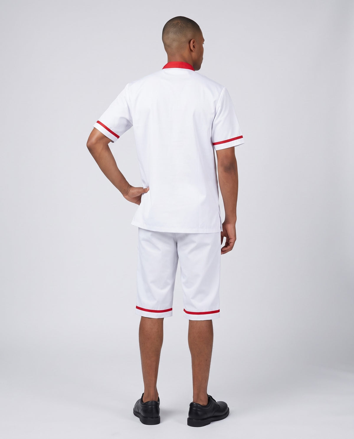 Kitchen Suit – Khaki & White