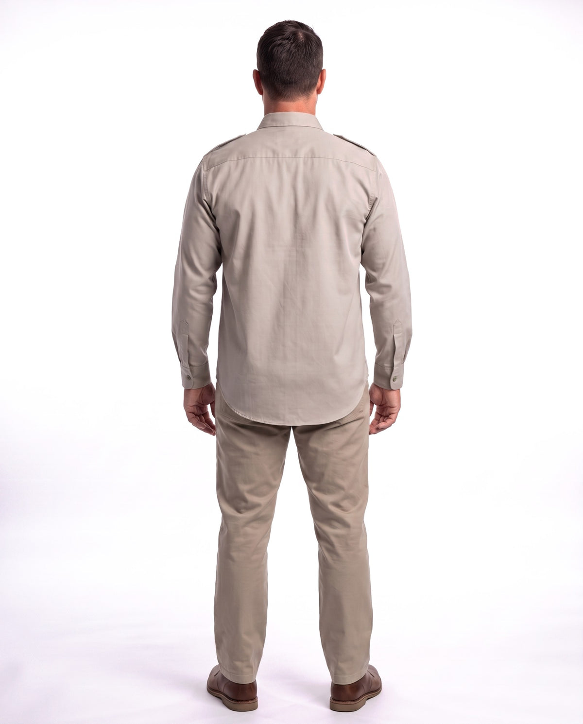 Bush Shirt – Long Sleeve, Full Button