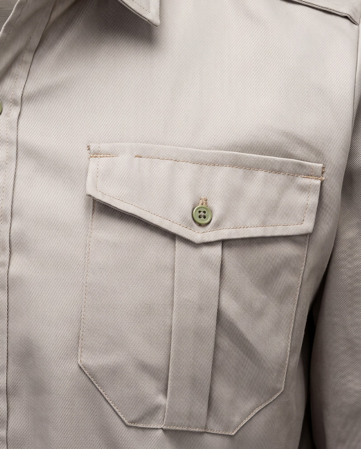 Bush Shirt – Long Sleeve, Full Button