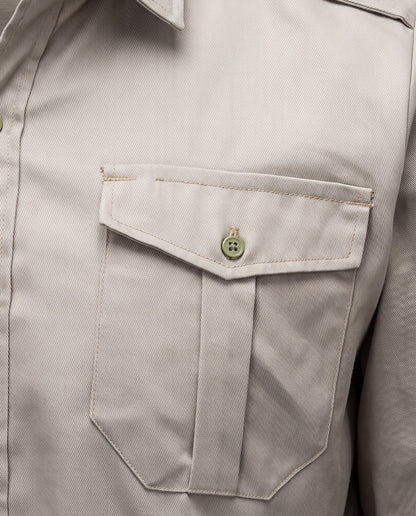 Bush Shirt – Long Sleeve, Full Button