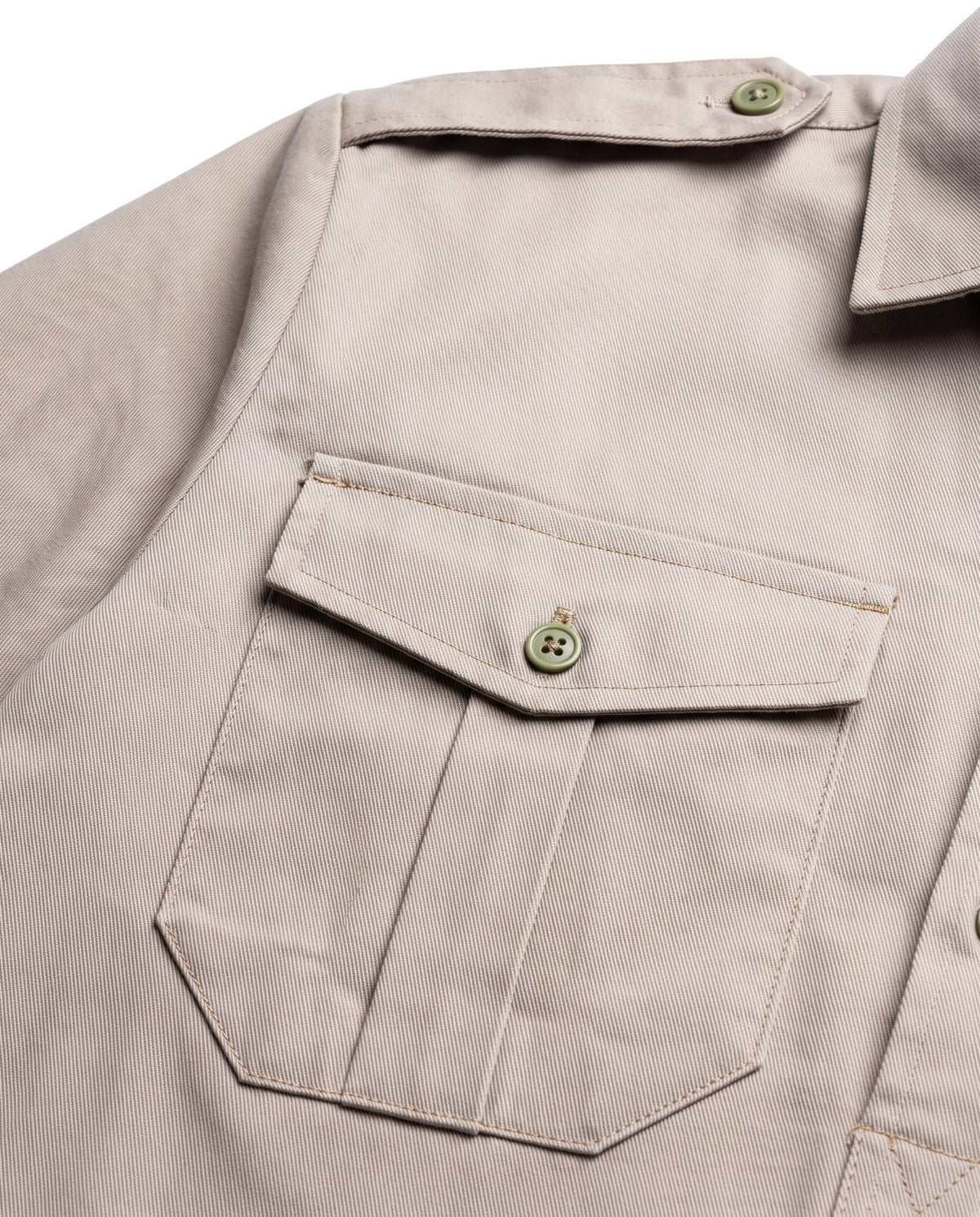 Bush Shirt – Long Sleeve, Half Button