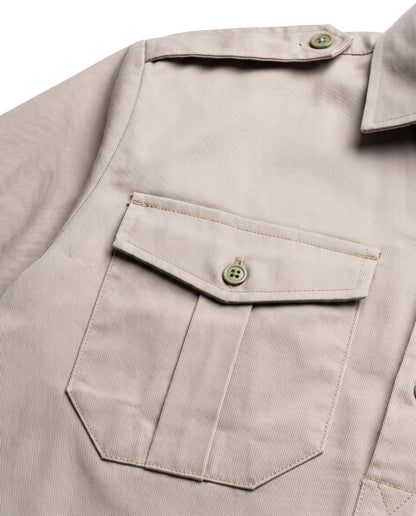 Bush Shirt – Long Sleeve, Half Button