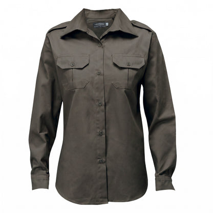 Ladies Bush Shirt – Long Sleeve, Full Button