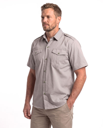 Bush Shirt – Short Sleeve, Full Button