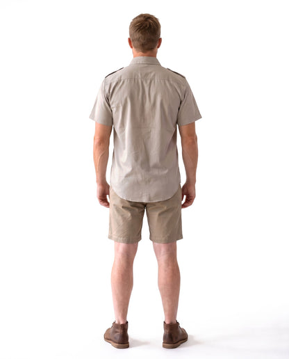 Bush Shirt – Short Sleeve, Half Button