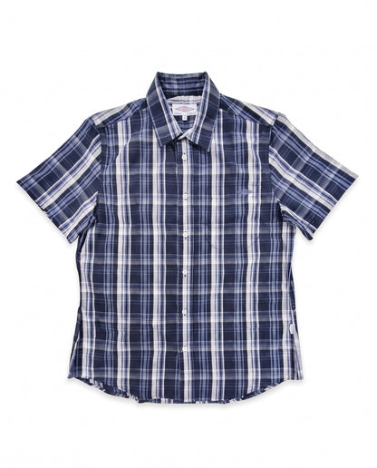 Men's Check Shirt – Blue Check