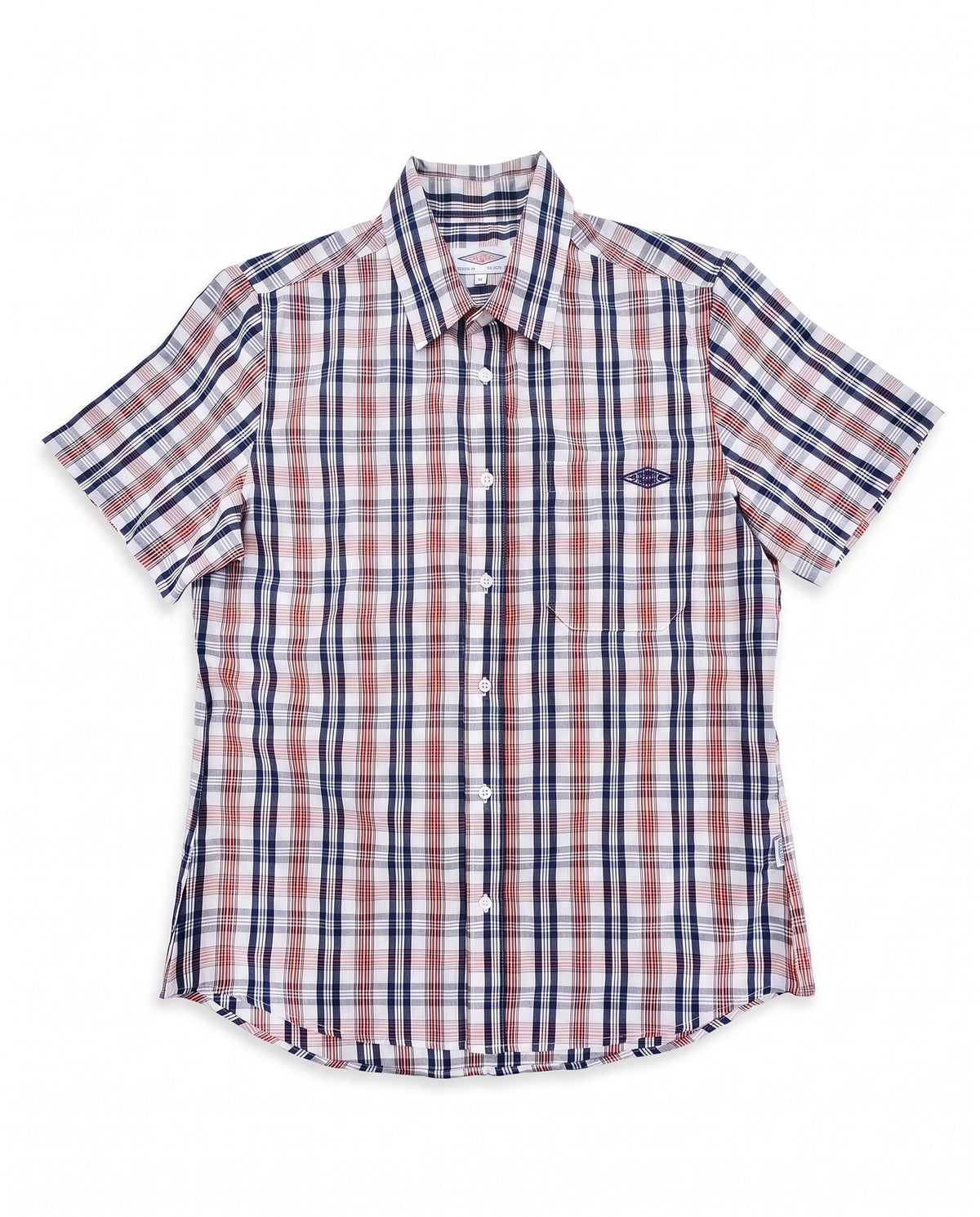 Men's Check Shirt – Orange Check