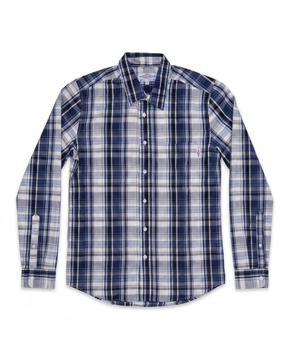 Men's Check Shirt – Blue Check