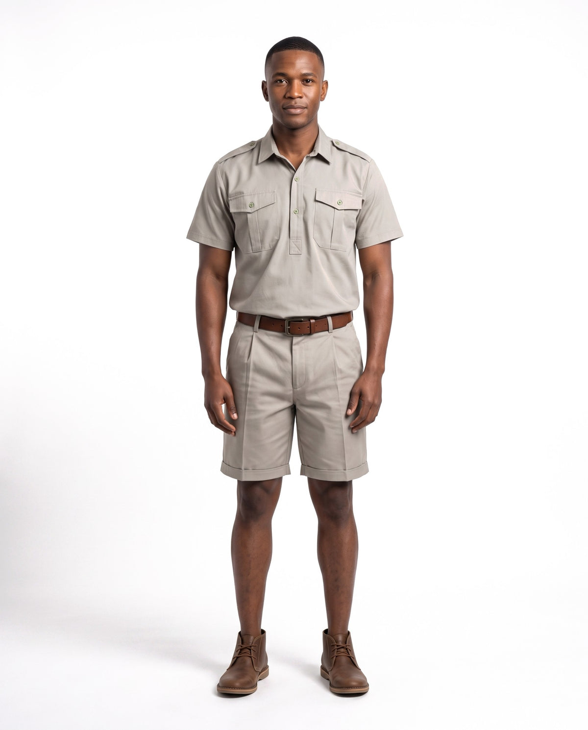 Bush Chino Shorts – Flat Front