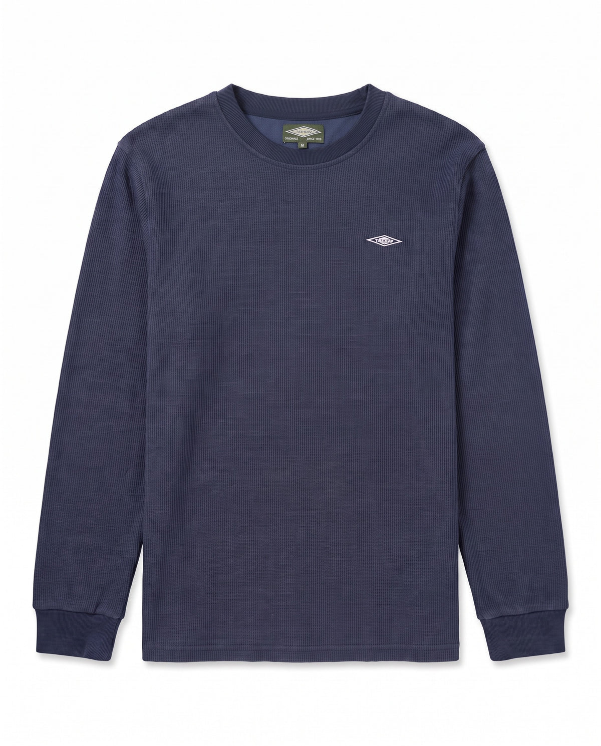 Men's Long Sleeve Waffle Knit Tee