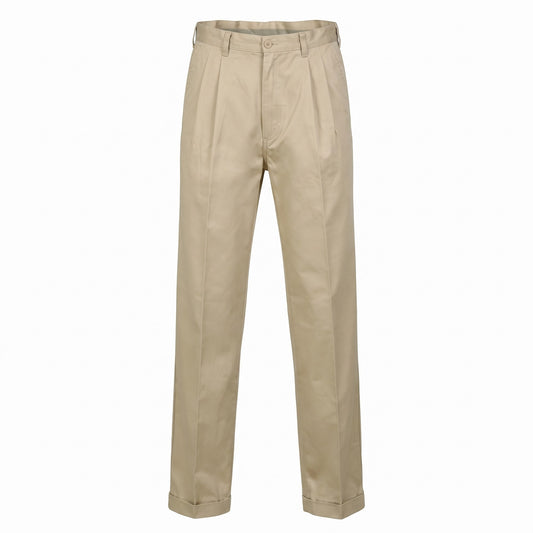 Bush Chino Trousers – Pleated Front