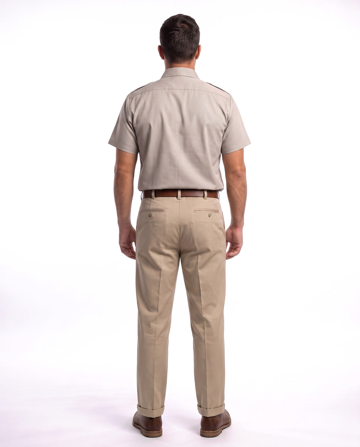 Bush Chino Trousers – Pleated Front